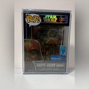 Funko Pop! : Star Wars Darth Vader Endor #517 Walmart Exclusive Art Series